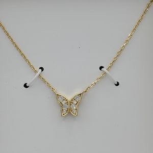 Butterfly Necklace Love this Life Cubic Zirconia Sterling Silver